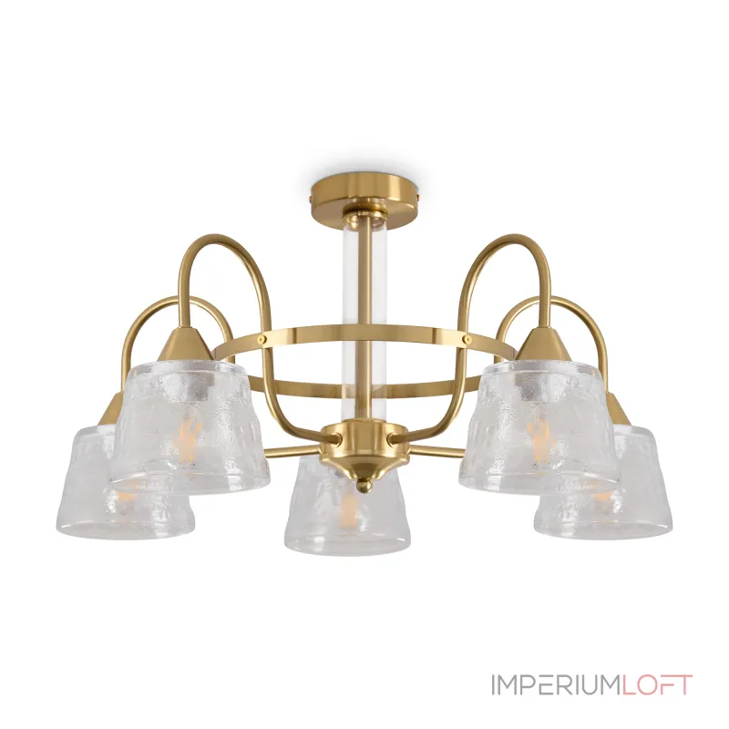 Люстра на штанге Freya Карамель / Caramel FR5522PL-05BS1 Люстра на штанге Freya Карамель / Caramel FR5522PL-05BS1