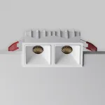 Встраиваемый светильник Maytoni Downlight DL043-02-10W3K-SQ-W-1