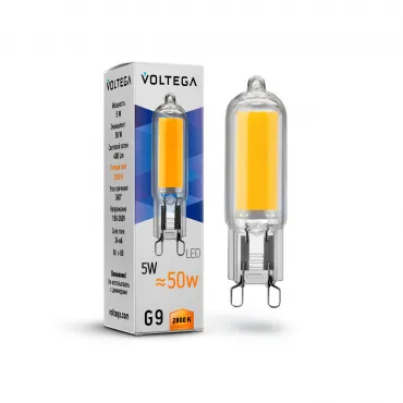 Лампочка Voltega Capsule G9 7090