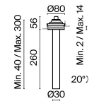 Встраиваемый светильник Maytoni Focus T C140TRS-L300-7W3K-B