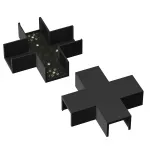 Коннектор питания X-образный Elasity Maytoni ELASITY TRA160CX-11B
