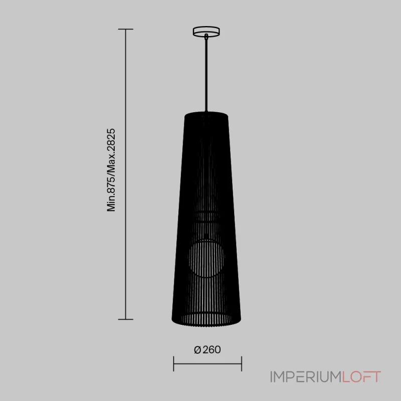 Подвесной светильник Freya Modern FR5405PL-01B2