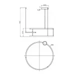 Подвесной светильник Maytoni Modern MOD016PL-L52BK от ImperiumLoft