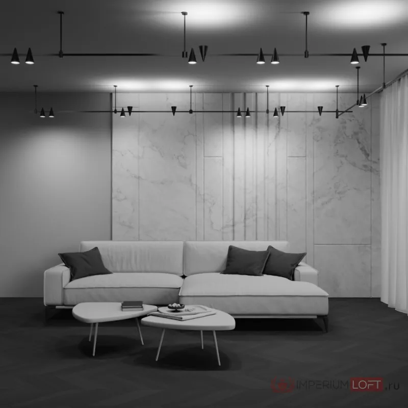 Трековый светильник Maytoni Keila TR146-1-5W4K-B от ImperiumLoft