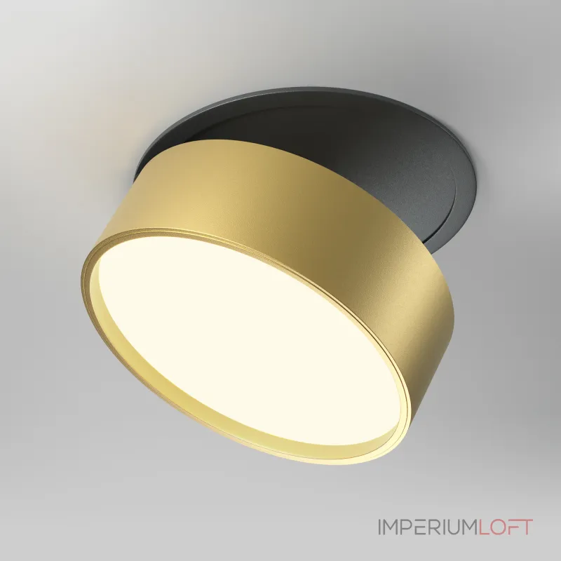 Встраиваемый светильник Maytoni Downlight DL024-18W3K-BMG
