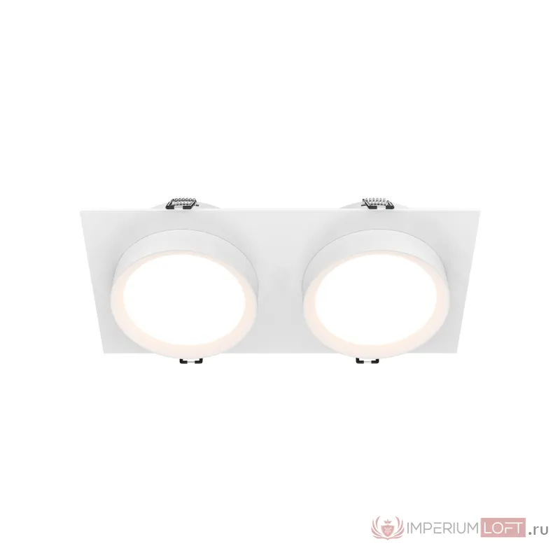 Встраиваемый светильник Hoop DL086-02-GX53-SQ-W от ImperiumLoft