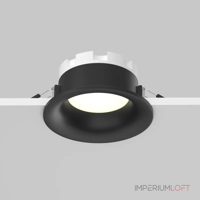 Встраиваемый светильник Maytoni Slim DL027-GX53-B