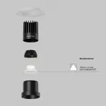 Встраиваемый светильник Dip Hight+ 3000K 15Вт 50° Maytoni DL122-15W-3K-TRS-B