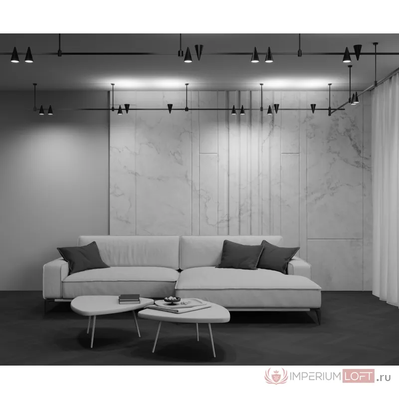 Трековый светильник Maytoni Keila TR146-1-5W4K-B от ImperiumLoft