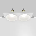 Встраиваемый светильник Maytoni Gyps Modern DL129-GU10-02-W