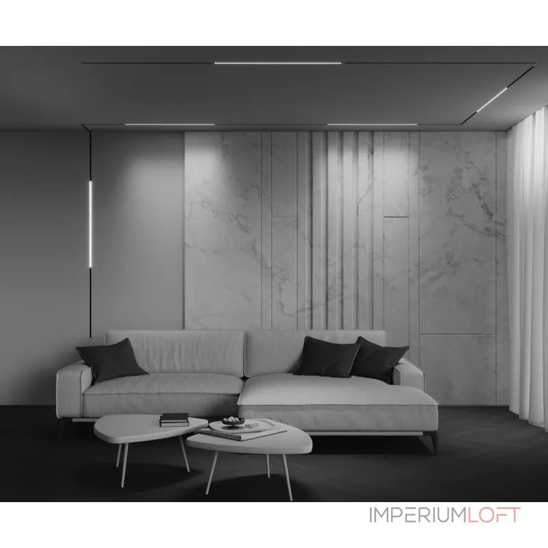 Трековый светильник Maytoni Basis TR240-2-18W3K-B