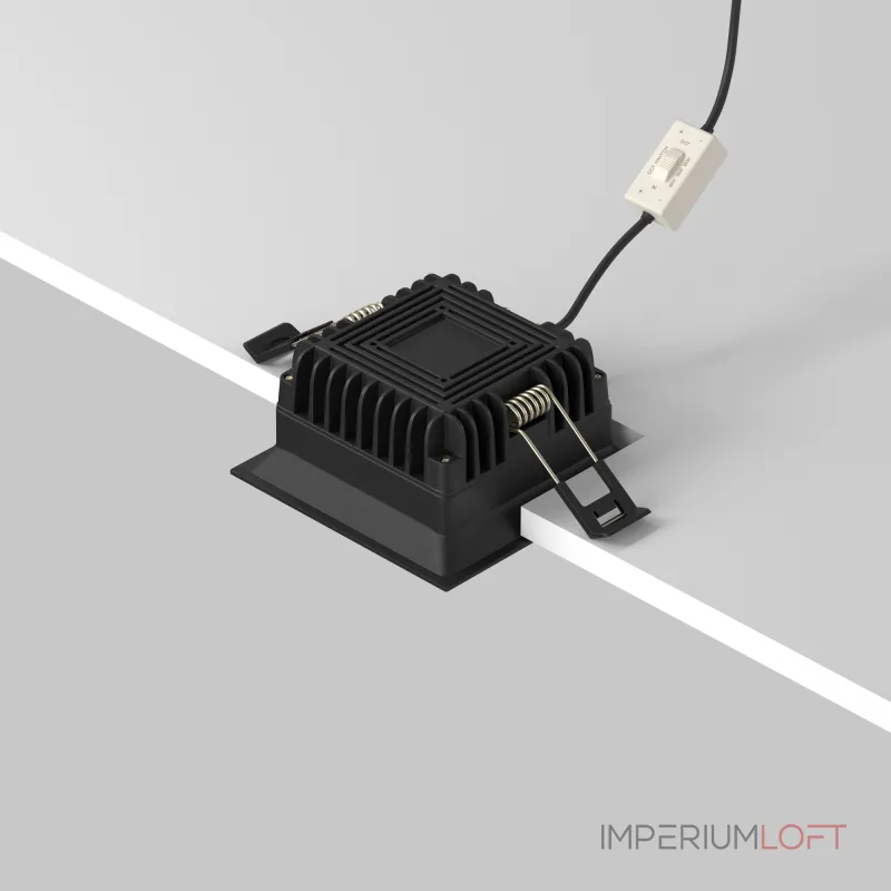Встраиваемый светильник Maytoni Downlight DL056-8W3-4-6K-B