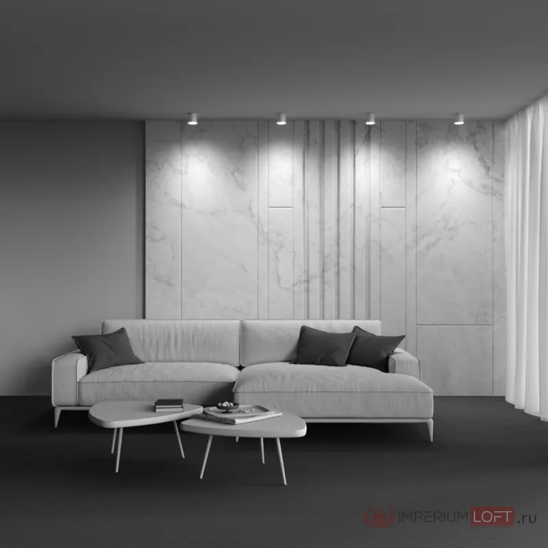 Потолочный светильник Polar C088CL-GX53-MG от ImperiumLoft