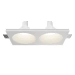 Встраиваемый светильник Maytoni Gyps Modern DL129-GU10-02-W