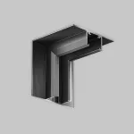 Коннектор угловой внутренний Exility X встраиваемый под ГКЛ 12,5мм Maytoni Accessories for tracks Exility X TRA239ICL-42.12B