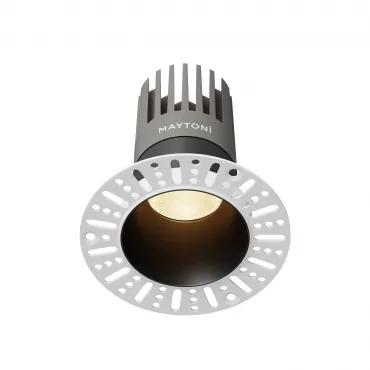 Встраиваемый светильник Dip Hight+ 3000K 15Вт 50° Maytoni DL122-15W-3K-TRS-B