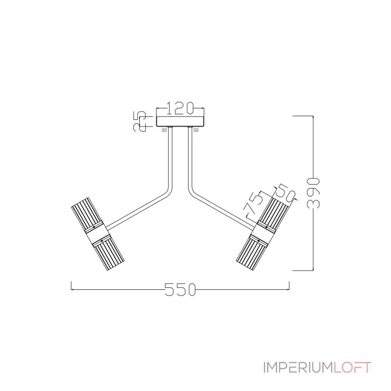 Потолочная люстра Freya Mia FR6038CL-L60B Потолочная люстра Freya Mia FR6038CL-L60B