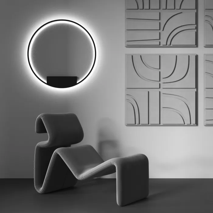 Настенный светильник (бра) Maytoni Modern MOD058WL-L50BK от ImperiumLoft