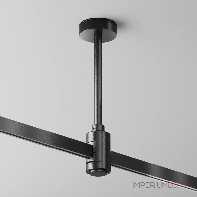 Крепление потолочное Short одинарное 138мм Flarity черный Maytoni FLARITY TRA156C-SL1-B