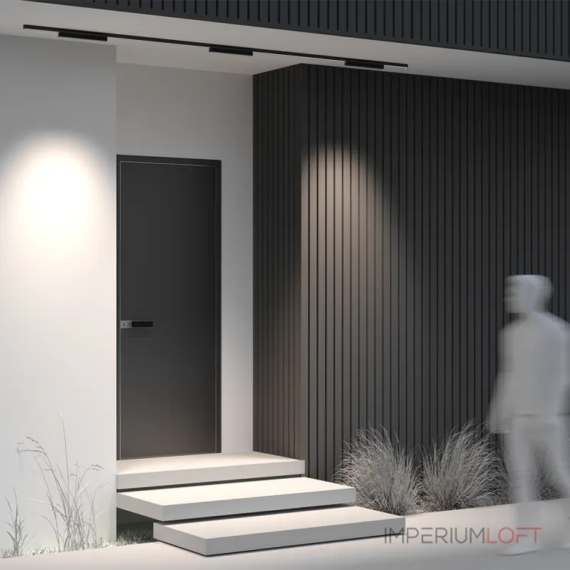 Уличный трековый светильник Maytoni Points O-TR02-2-S-18WB4K от ImperiumLoft