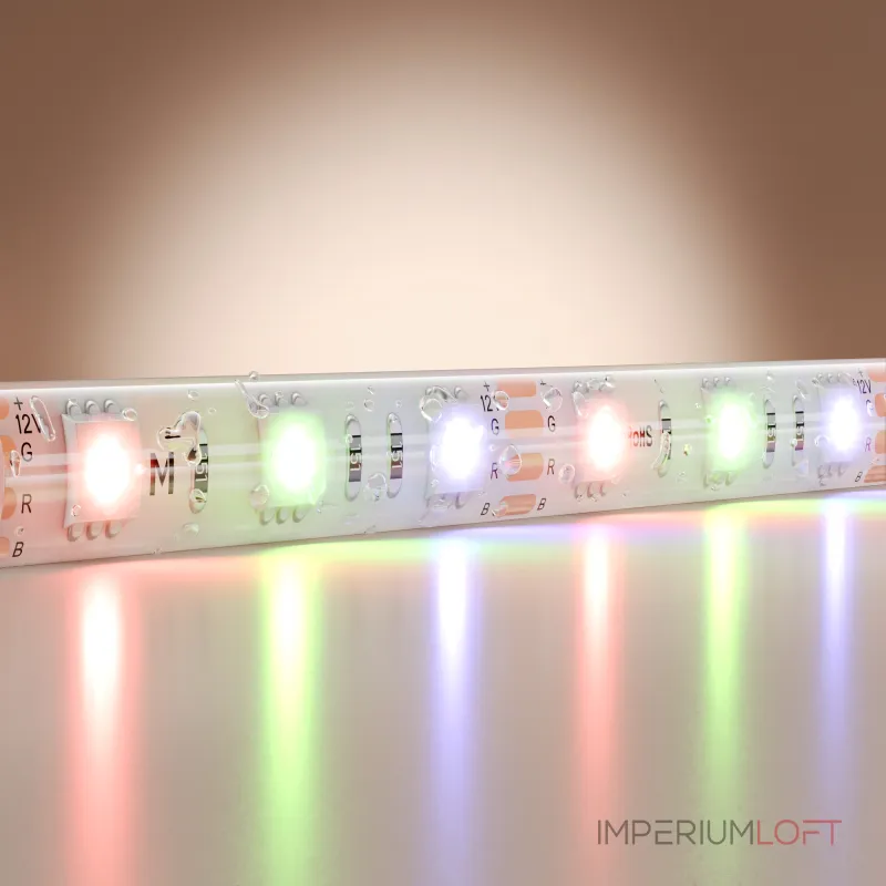 Светодиодная лента Maytoni 12В 5050 14,4Вт/м RGB 5м IP 65 201196 Светодиодная лента Maytoni 12В 5050 14,4Вт/м RGB 5м IP 65 201196