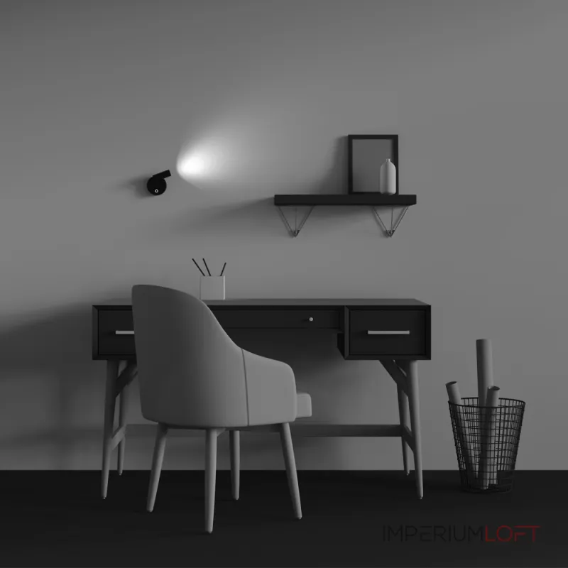 Настенный светильник (бра) Maytoni Twist C079WL-L3B3K