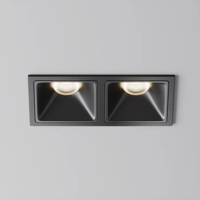 Встраиваемый светильник Maytoni Downlight DL043-02-10W4K-SQ-B-1 от ImperiumLoft