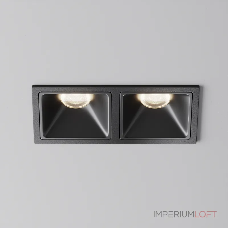 Встраиваемый светильник Maytoni Downlight DL043-02-10W4K-SQ-B-1 Встраиваемый светильник Maytoni Downlight DL043-02-10W4K-SQ-B-1