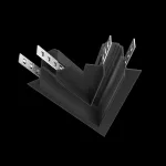 Угол-соединитель 45° Exility встраиваемый под ГКЛ 12,5мм, черный от ImperiumLoft