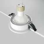 Встраиваемый светильник Maytoni Atom DL113-GU10-01-RD-W от ImperiumLoft