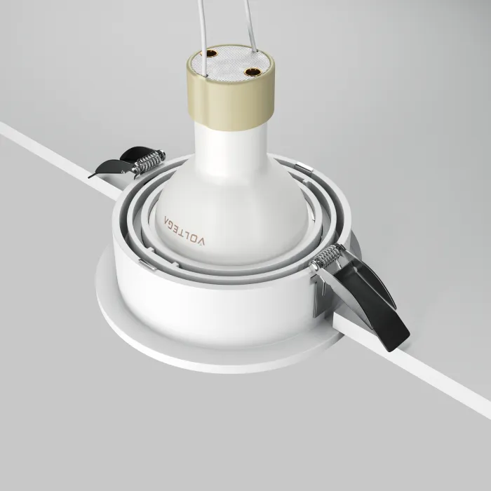 Встраиваемый светильник Maytoni Atom DL113-GU10-01-RD-W от ImperiumLoft