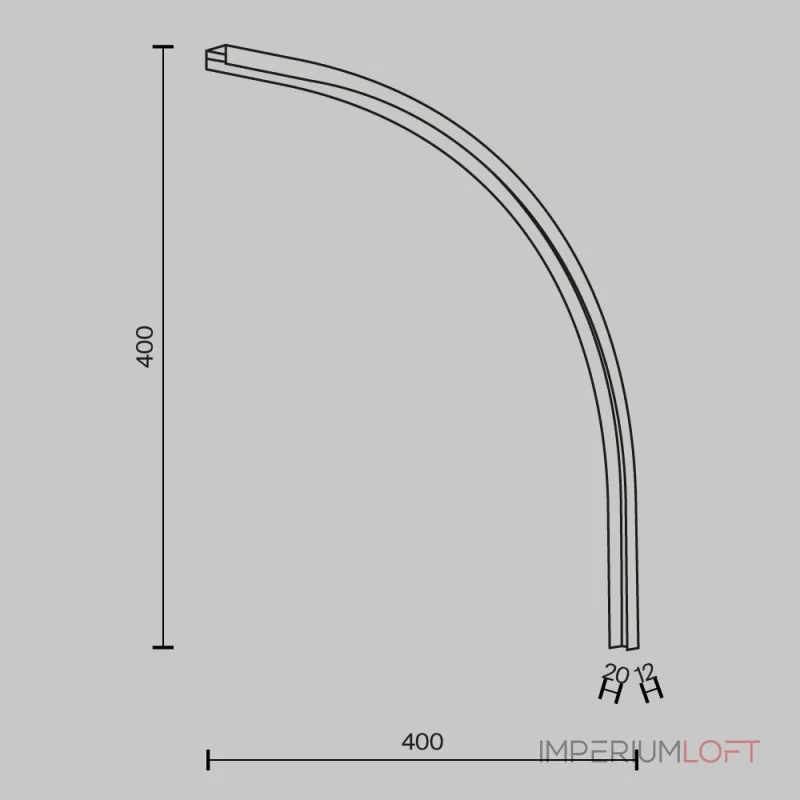 Коннектор радиусный внутренний R300 Basity, черный Maytoni BASITY TRA172ICL-R300-11B от ImperiumLoft Коннектор радиусный внутренний R300 Basity, черный Maytoni BASITY TRA172ICL-R300-11B от ImperiumLoft