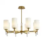 Люстра на штанге Freya Classic FR2031PL-08BS Люстра на штанге Freya Classic FR2031PL-08BS