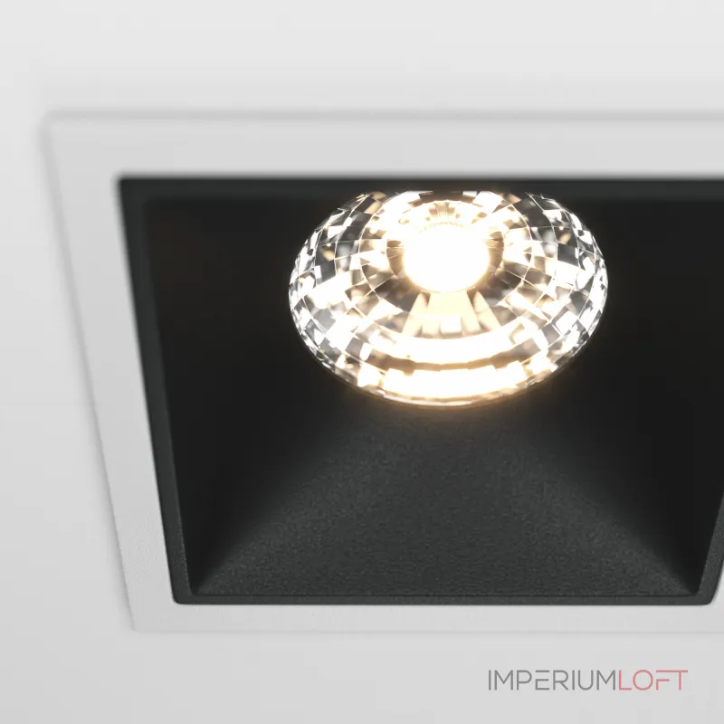 Встраиваемый светильник Maytoni Alfa LED DL043-02-15W3K-SQ-WB