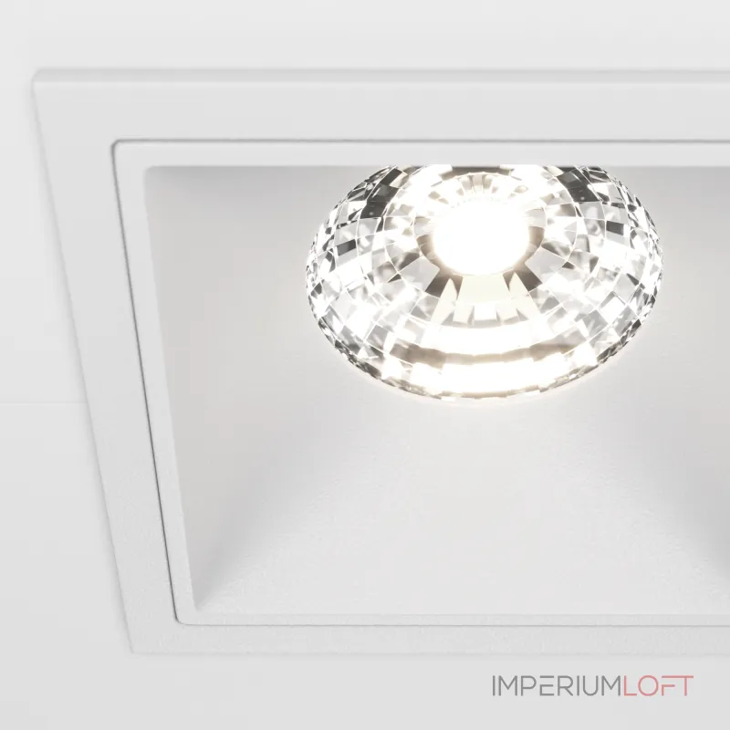 Встраиваемый светильник Maytoni Alfa LED DL043-01-15W4K-D-SQ-W Встраиваемый светильник Maytoni Alfa LED DL043-01-15W4K-D-SQ-W