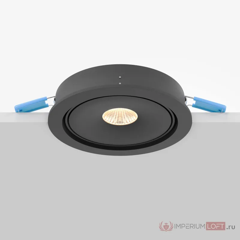 Встраиваемый светильник Maytoni Downlight DL060-9W3-4-6K-B от ImperiumLoft
