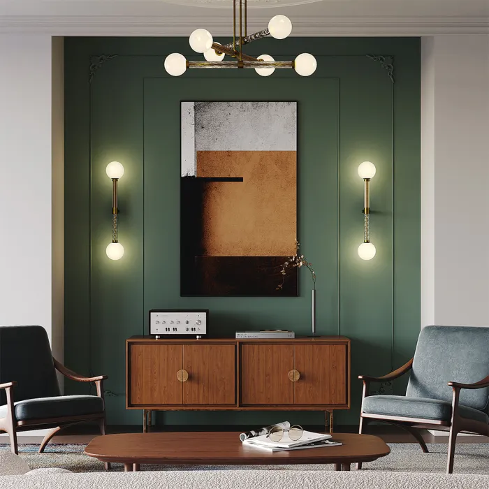 Настенный светильник (бра) Maytoni Teatro MOD287WL-02BS от ImperiumLoft