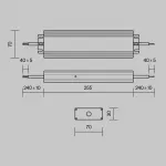 Блок питания Maytoni PSL008-200W-48V-IP67