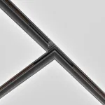 Коннектор Т-образный Exility встраиваемый под ГКЛ 12,5мм, черный