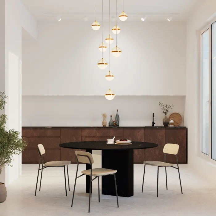 Подвесной светильник Maytoni Modern MOD295PL-L120BBS3K от ImperiumLoft