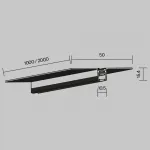 Шинопровод встраиваемый Maytoni LEVITY TRX184-121B от ImperiumLoft