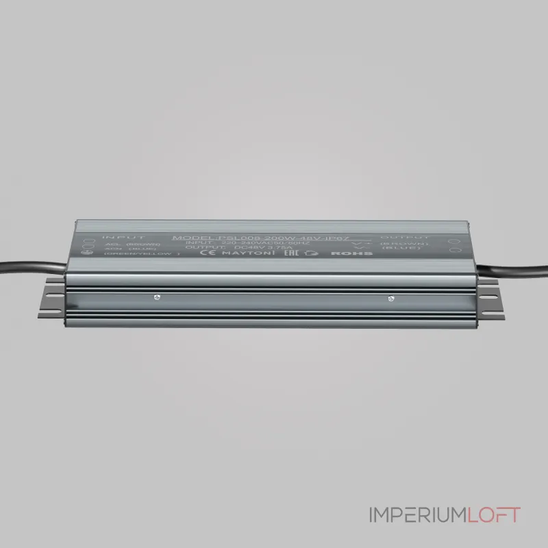 Блок питания Maytoni PSL008-200W-48V-IP67 Блок питания Maytoni PSL008-200W-48V-IP67