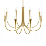 Люстра на штанге Branches FR5253PL-08BS