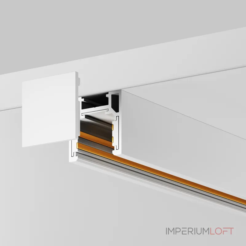 Шинопровод 2м низкопрофильный накладной Maytoni Busbar trunkings Exility TRXMN034-412W Шинопровод 2м низкопрофильный накладной Maytoni Busbar trunkings Exility TRXMN034-412W