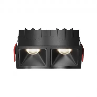 Встраиваемый светильник Maytoni Downlight DL043-02-10W4K-SQ-B-1