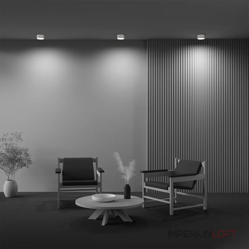 Потолочный светильник Maytoni Zon C032CL-12W2.7K-RD-W Потолочный светильник Maytoni Zon C032CL-12W2.7K-RD-W
