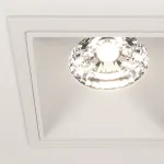 Встраиваемый светильник Maytoni Alfa LED DL043-01-15W4K-D-SQ-W