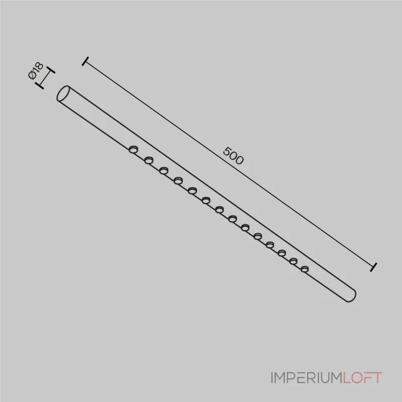 Светильник Maytoni Points C101CL-L500-12W3-6K-BS