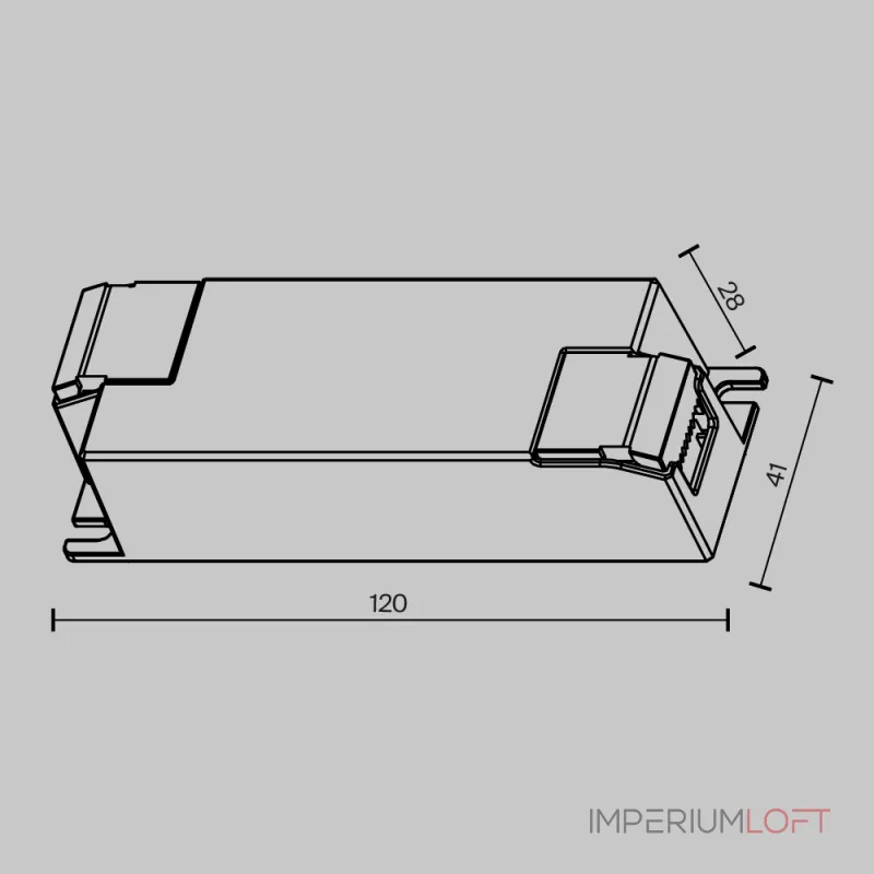 Источник тока Maytoni 721022 от ImperiumLoft
