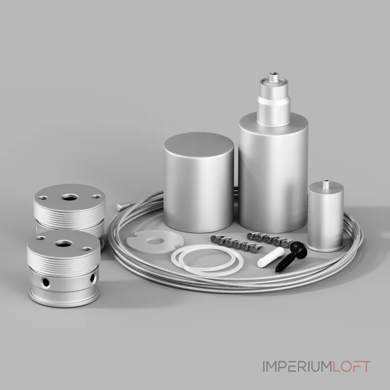 Набор для вертикального подвесного монтажа Nemo серебро Maytoni 20308 от ImperiumLoft Набор для вертикального подвесного монтажа Nemo серебро Maytoni 20308 от ImperiumLoft